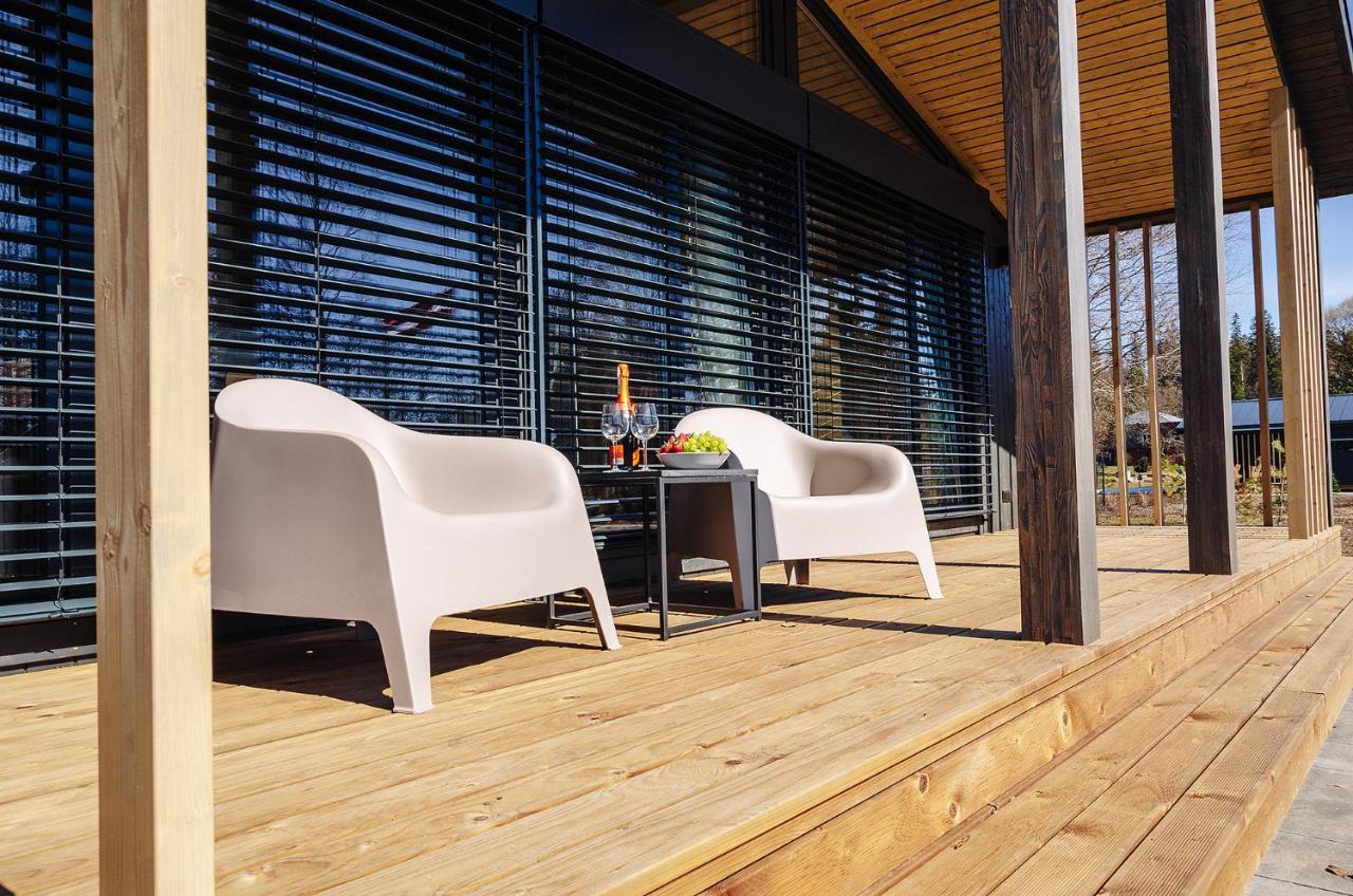 Holiday Houses Lille'S With Sauna Aluksne Bagian luar foto