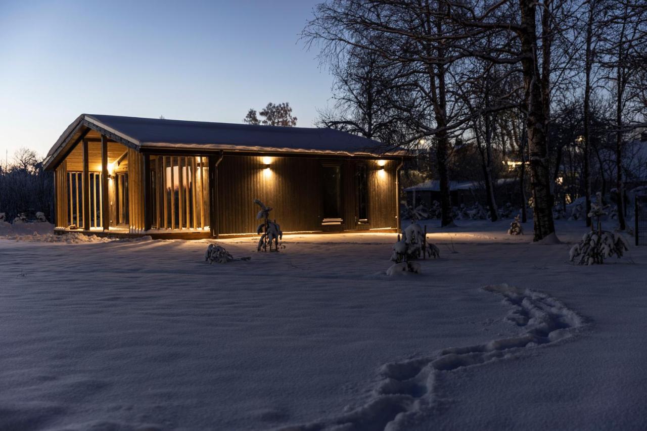 Holiday Houses Lille'S With Sauna Aluksne Bagian luar foto