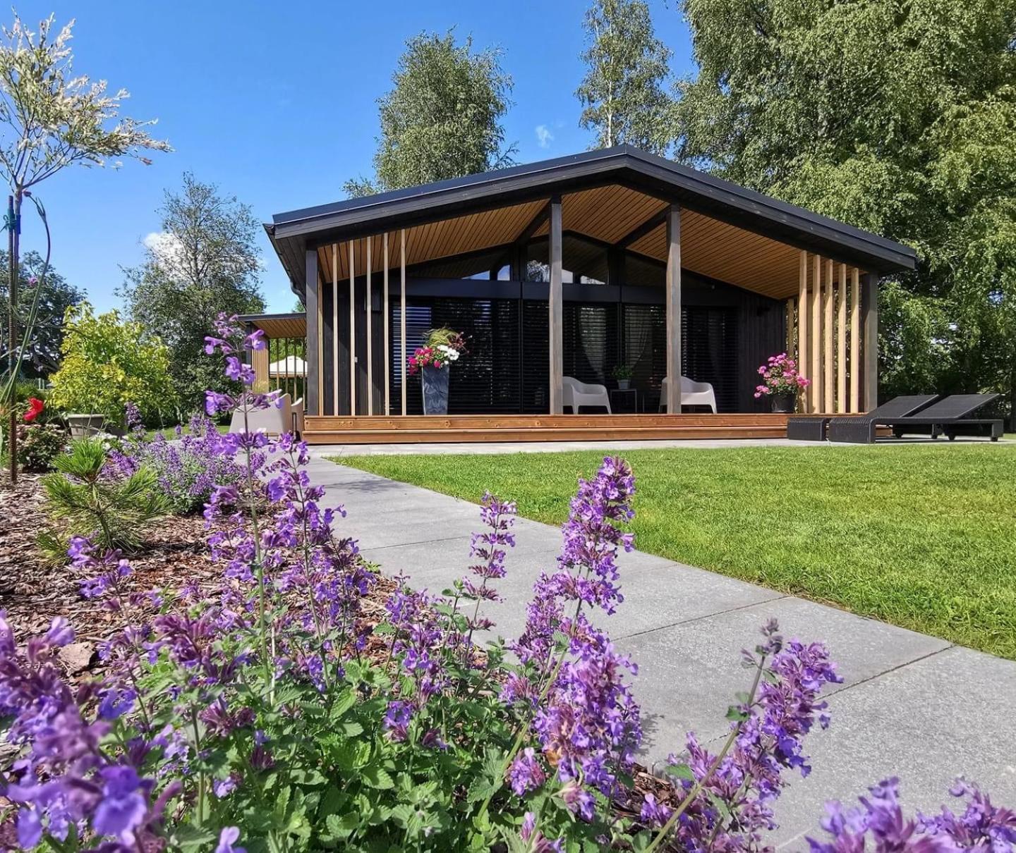 Holiday Houses Lille'S With Sauna Aluksne Bagian luar foto