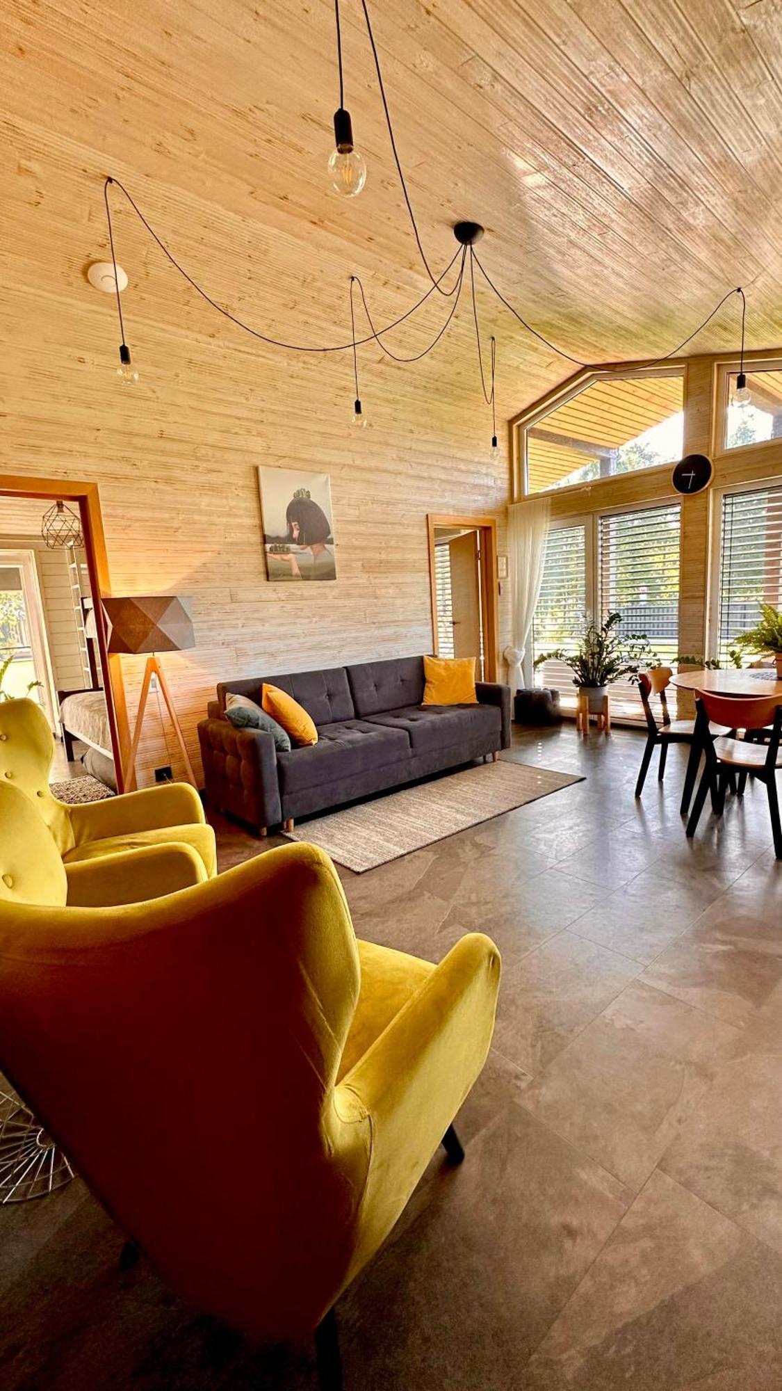 Holiday Houses Lille'S With Sauna Aluksne Bagian luar foto