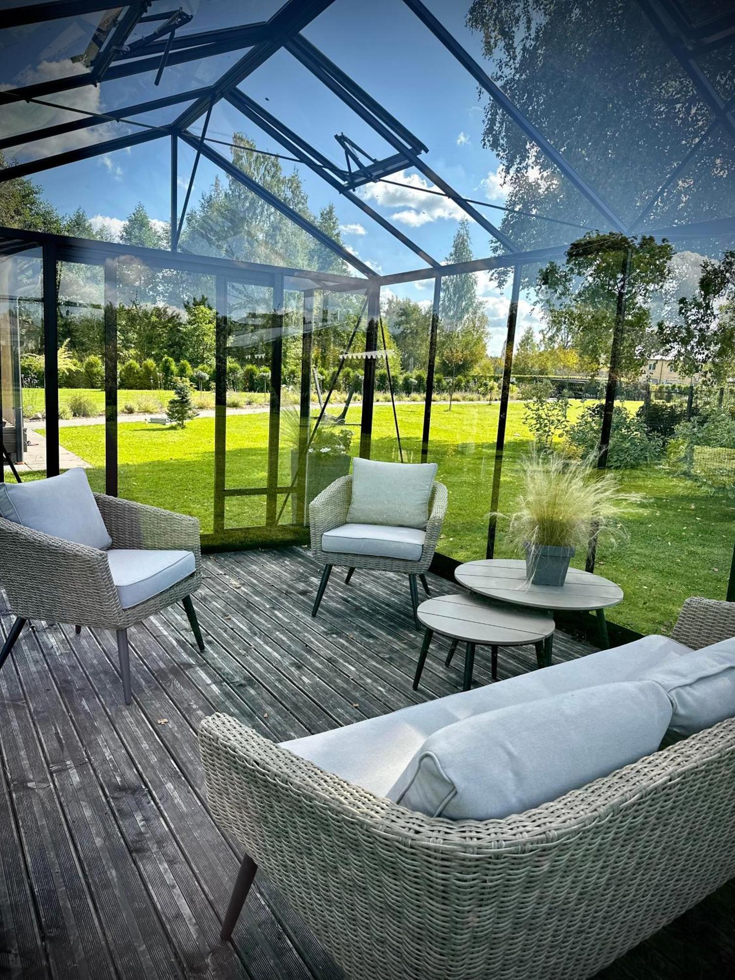Holiday Houses Lille'S With Sauna Aluksne Bagian luar foto