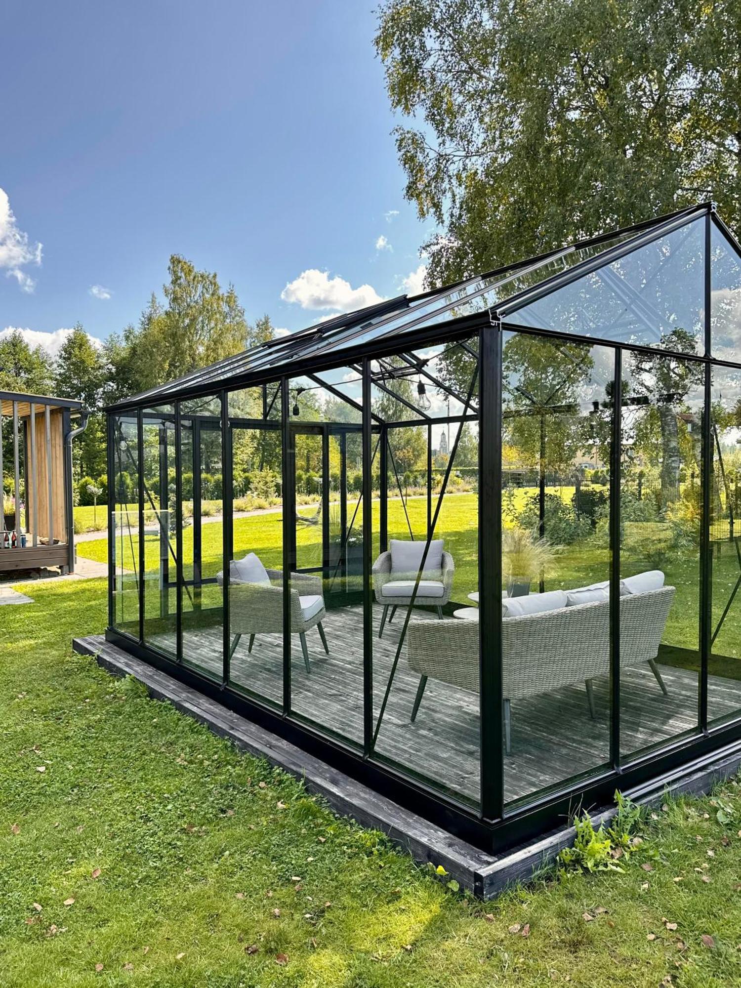Holiday Houses Lille'S With Sauna Aluksne Bagian luar foto